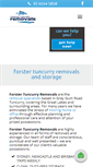 Mobile Screenshot of forster-tuncurryremovals.com.au